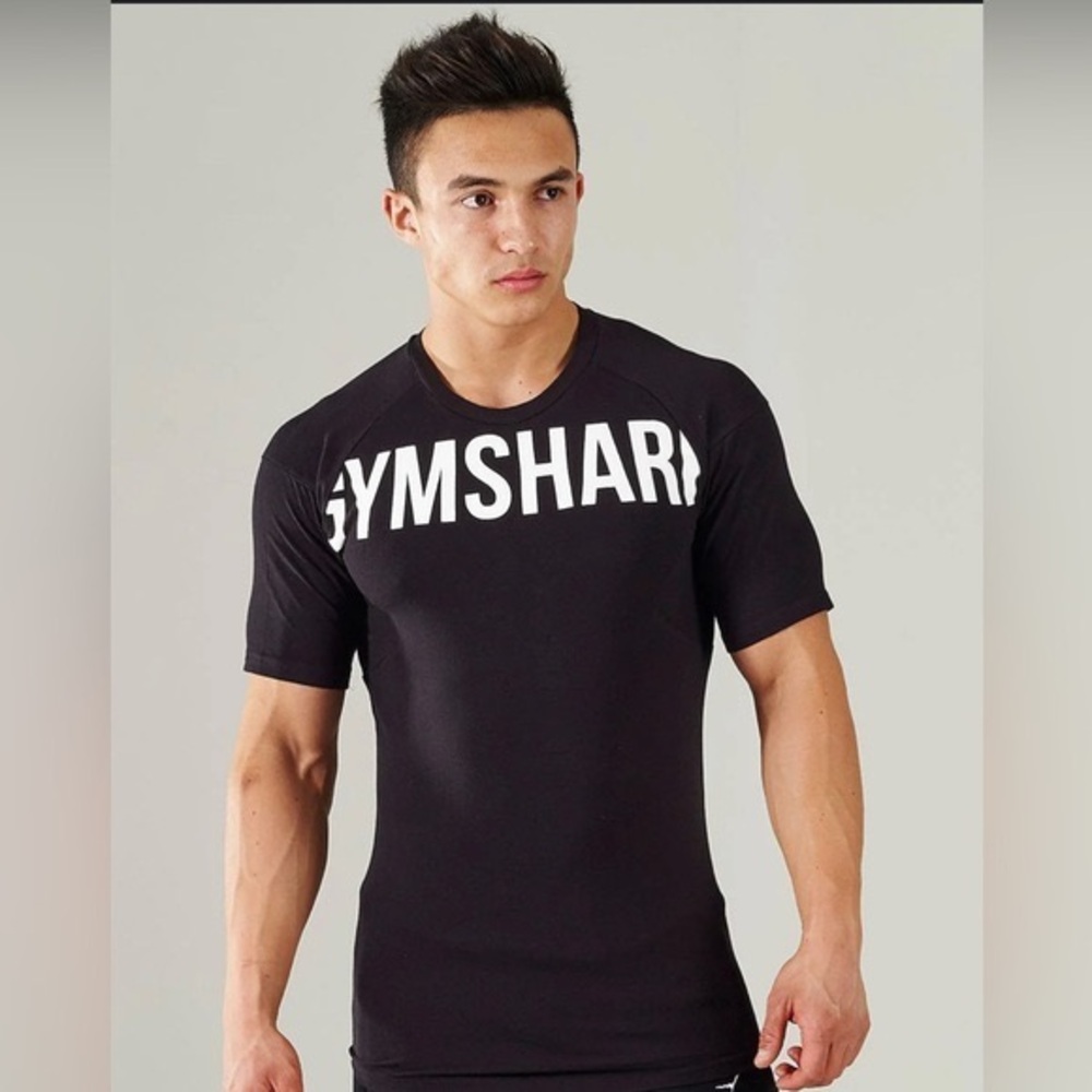 Iso Gymshark prime bold t shirt